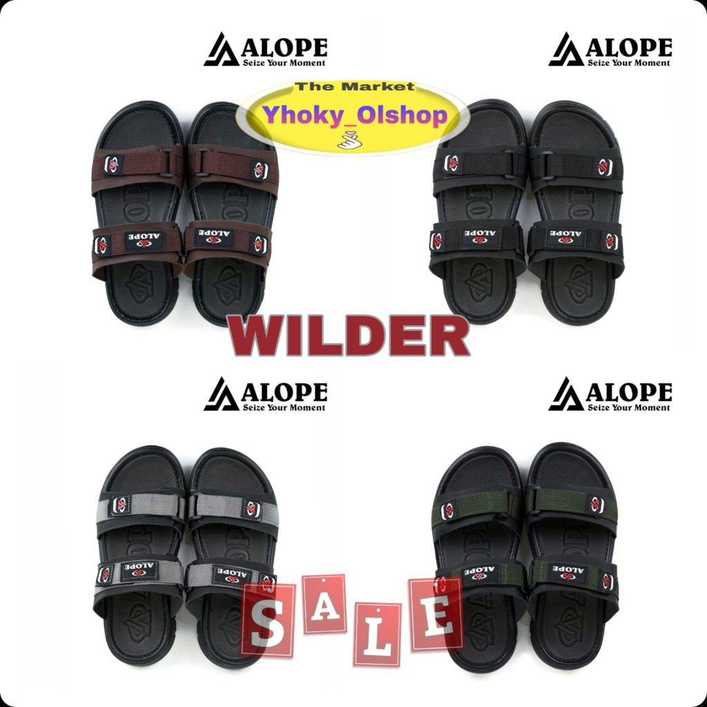 Alope - Wilder Sandal Gunung Kasual Trendy