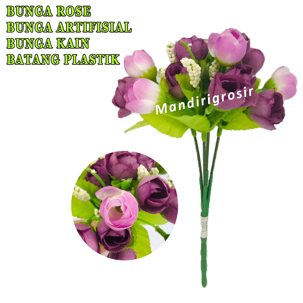 Bunga Dekorasi* Bunga Rose* Bunga Hias* Bunga Plastik