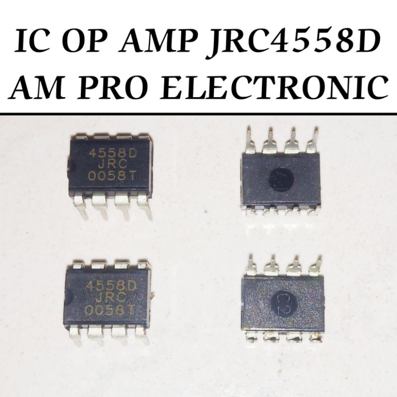 IC JRC4558D Dual Op Amps JRC4558 NJM4558D 4558D JRC 4558 D