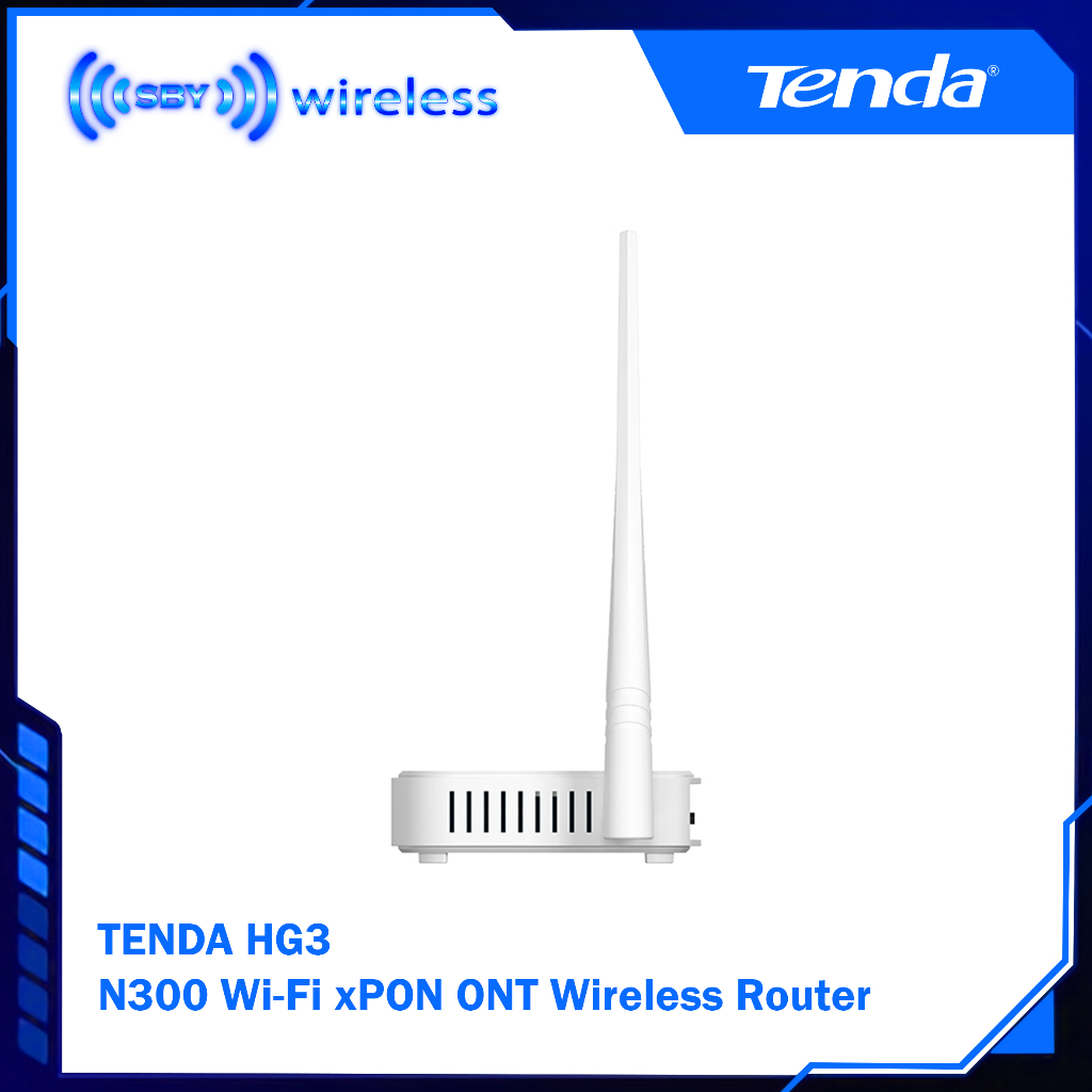 TENDA HG3 N300 Wi-Fi xPON ONT Wireless Router