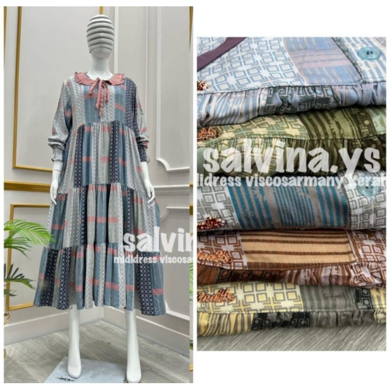 MIDI DRESS SALVINA YS ORI