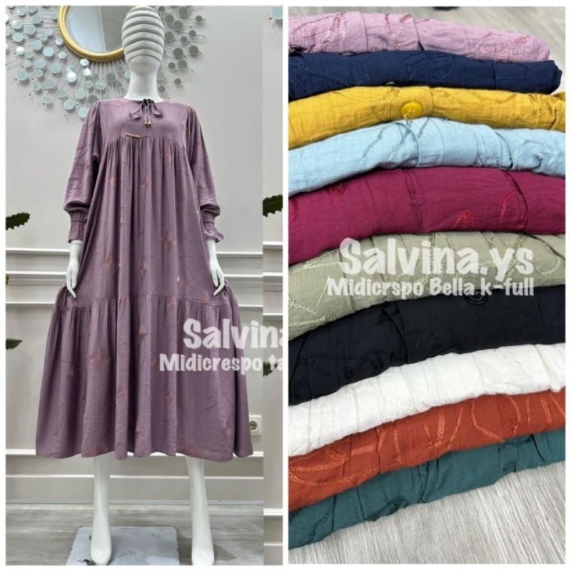 MIDI DRESS SALVINA YS ORI