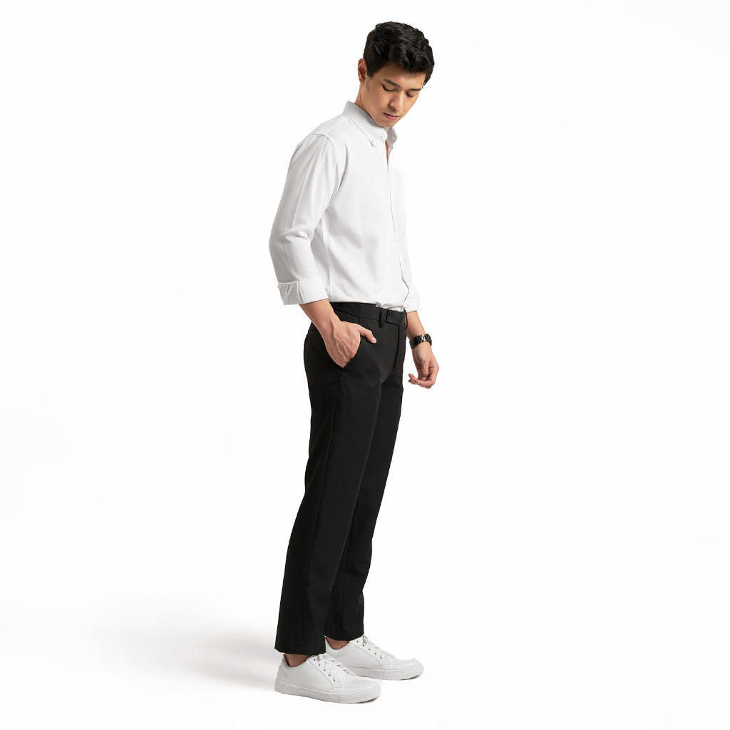 Celana Panjang Pria Formal Trouser Semi Wool w/ Extendable Waist ( Celana Bahan Kantor ) by CELANASTUDIO