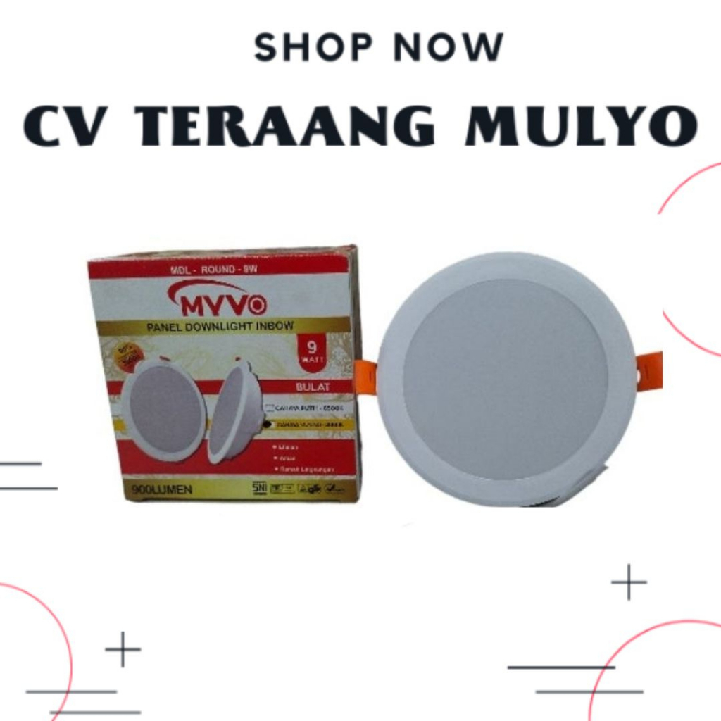 MYVO Downlight Inbow 9Watt 3000K