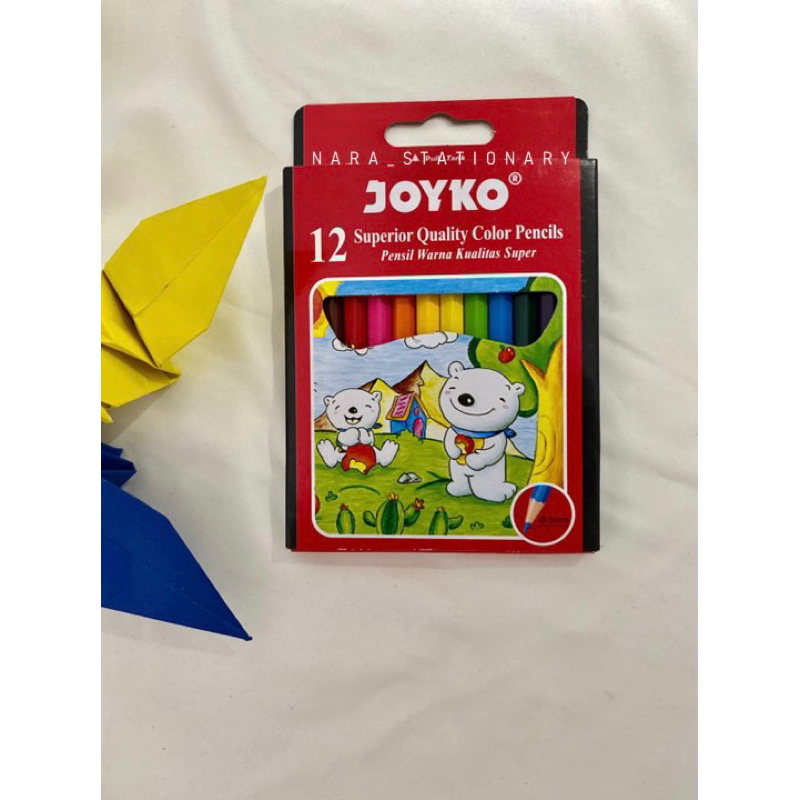 

JOYKO - Pemsil warna 12 Kecil CP-S12 Mini - Set Murah