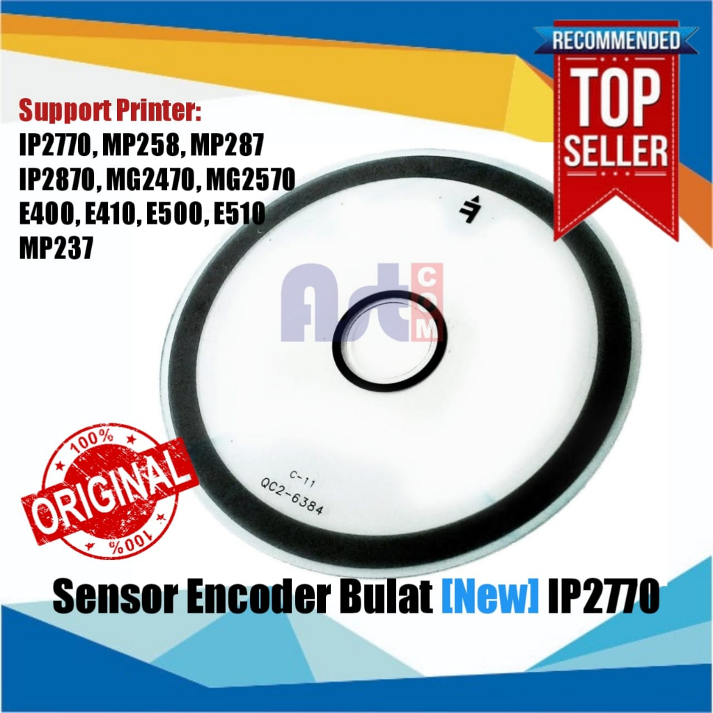 Sensor Bulat Encoder Timming disk Canon IP2770/MP237 258 287/E400 410/MG2470 2570 New