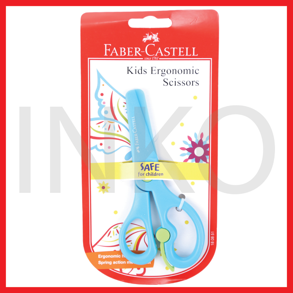 

FABER CASTELL KIDS ERGONOMIC SCISSORS
