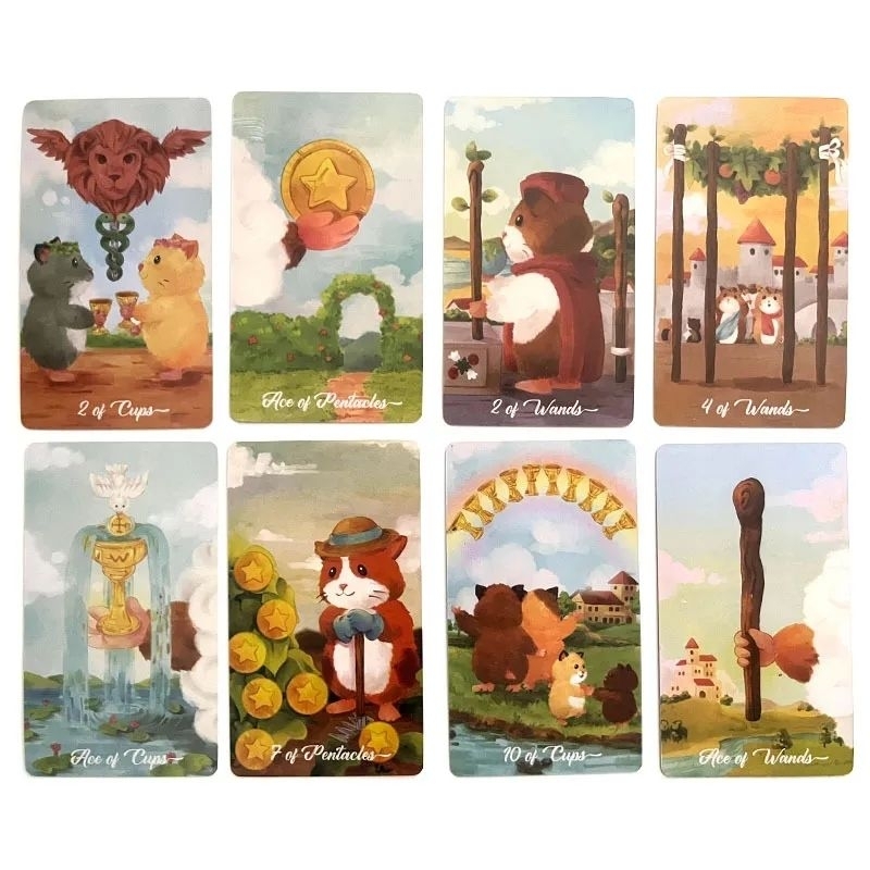 Hams Tarot 12x7cm include guide paper