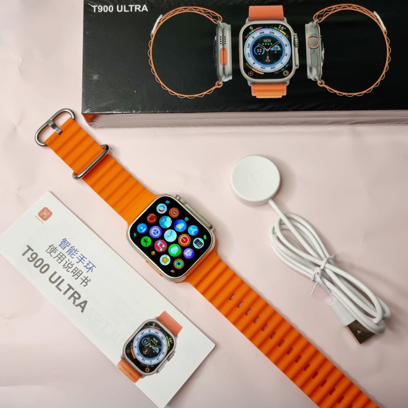 JAM TANGAN SMARTWATCH T900 ULTRA TERBARU