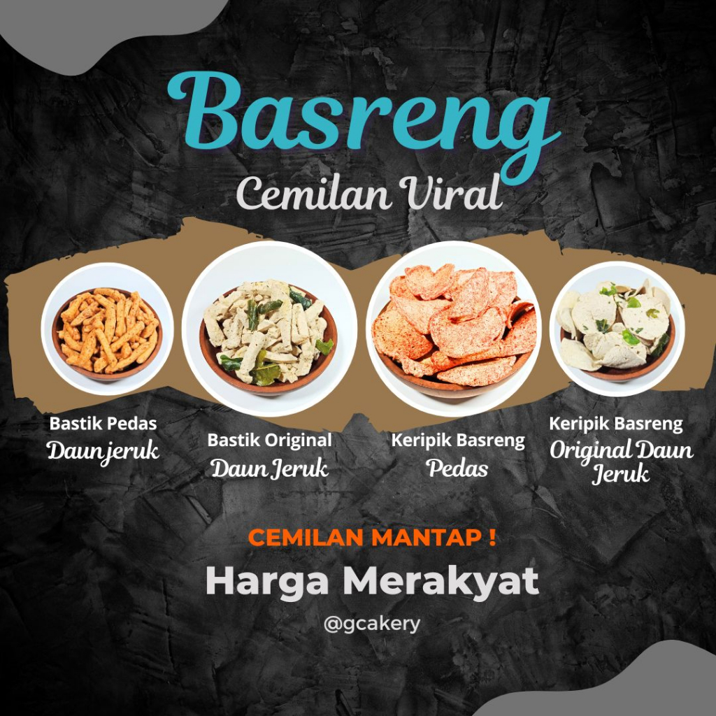 

Basreng VIRAL Varian Pedas Dan Original - Pouch