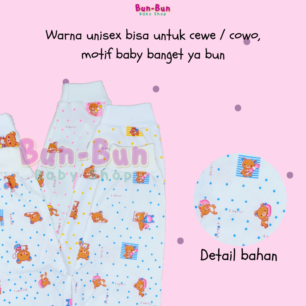 Celana Panjang Bayi Laki Perempuan Perlengkapan Bayi Baru Lahir Baby Newborn Baju Pakaian Murah