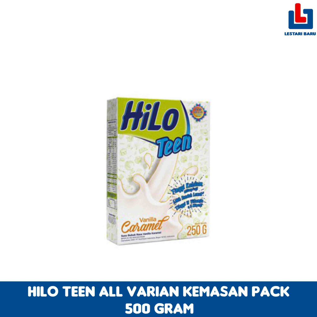 

Hilo Teen All Varian Kemasan Pack 250 Gram