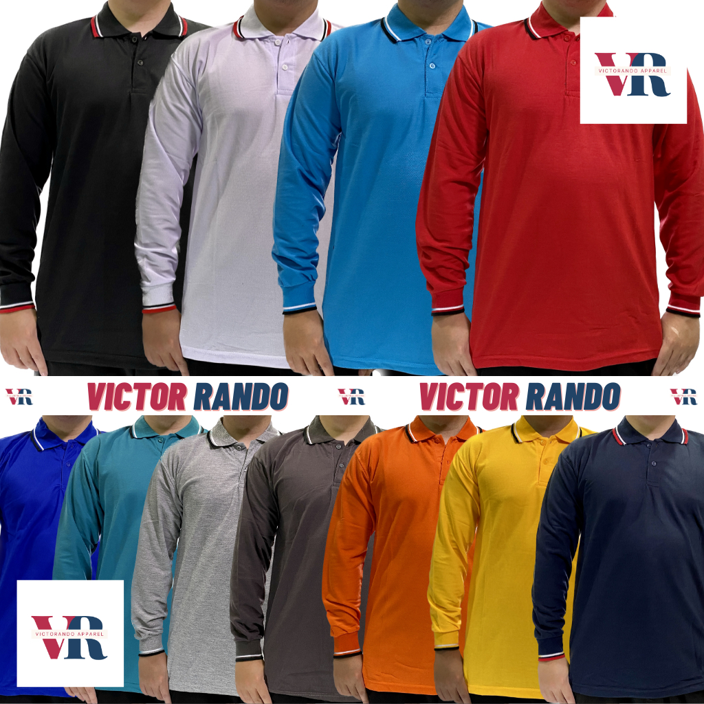 KAOS POLO PANJANG/KAOS KERAH LENGAN PANJANG (B)