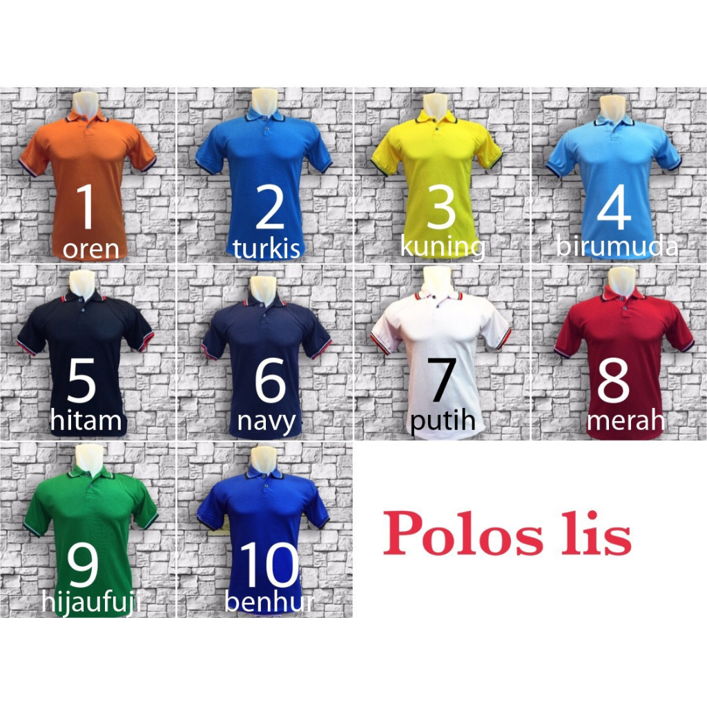 CUSTOM polo BORDIR  BAJU KERAH perusahaan - CUSTOM KAOS POLO PERUSAHAAN - CUSTOM BAJU POLOSHIRT