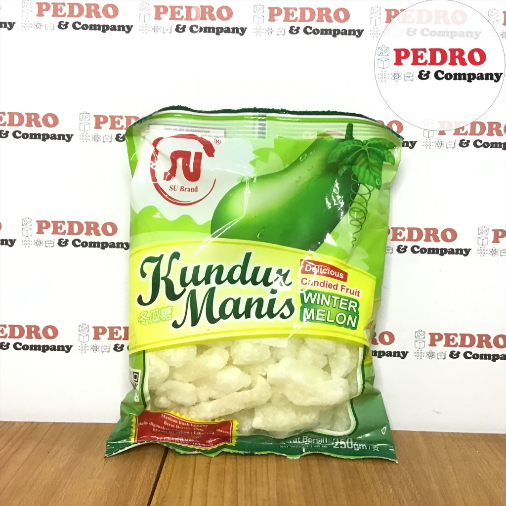 

SU brand buah kundur manis 250 gram - winter melon candied fruit