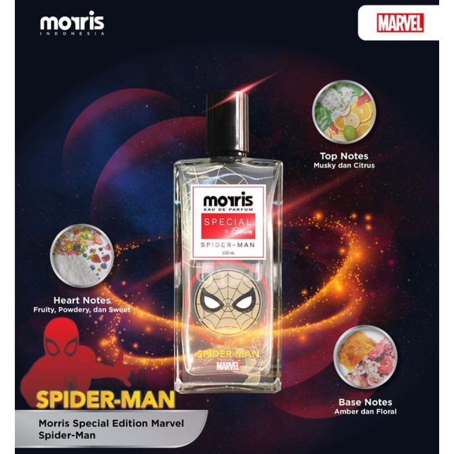 Morris Eau De Parfum Marvel Edition 100ml