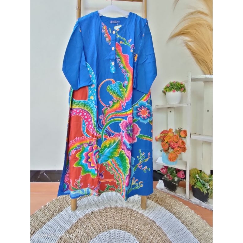 daster kencana ungu lengan 7/8.DS 19