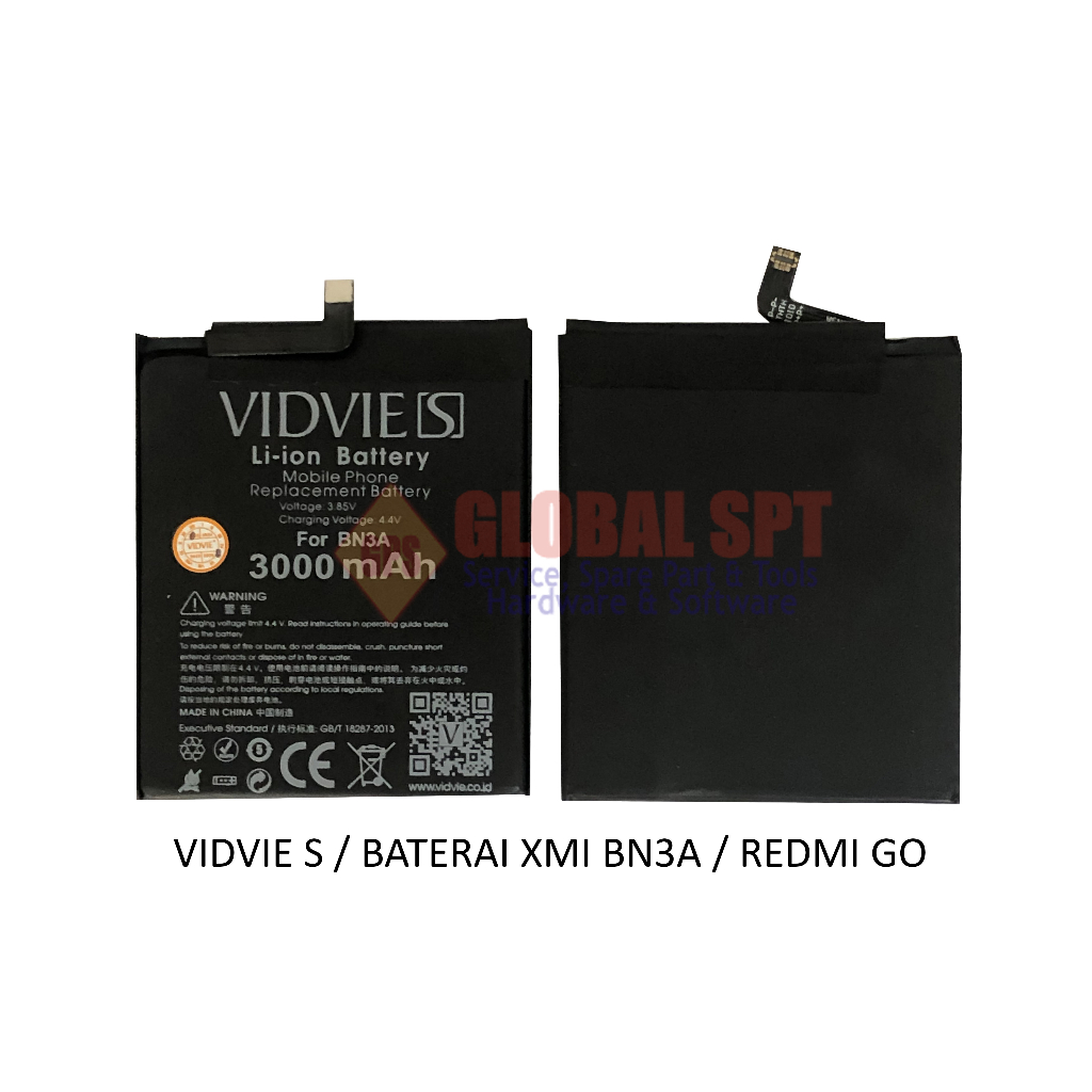 VIDVIE S / BATERAI XIAOMI BN3A / BATRE REDMI GO / BATERE