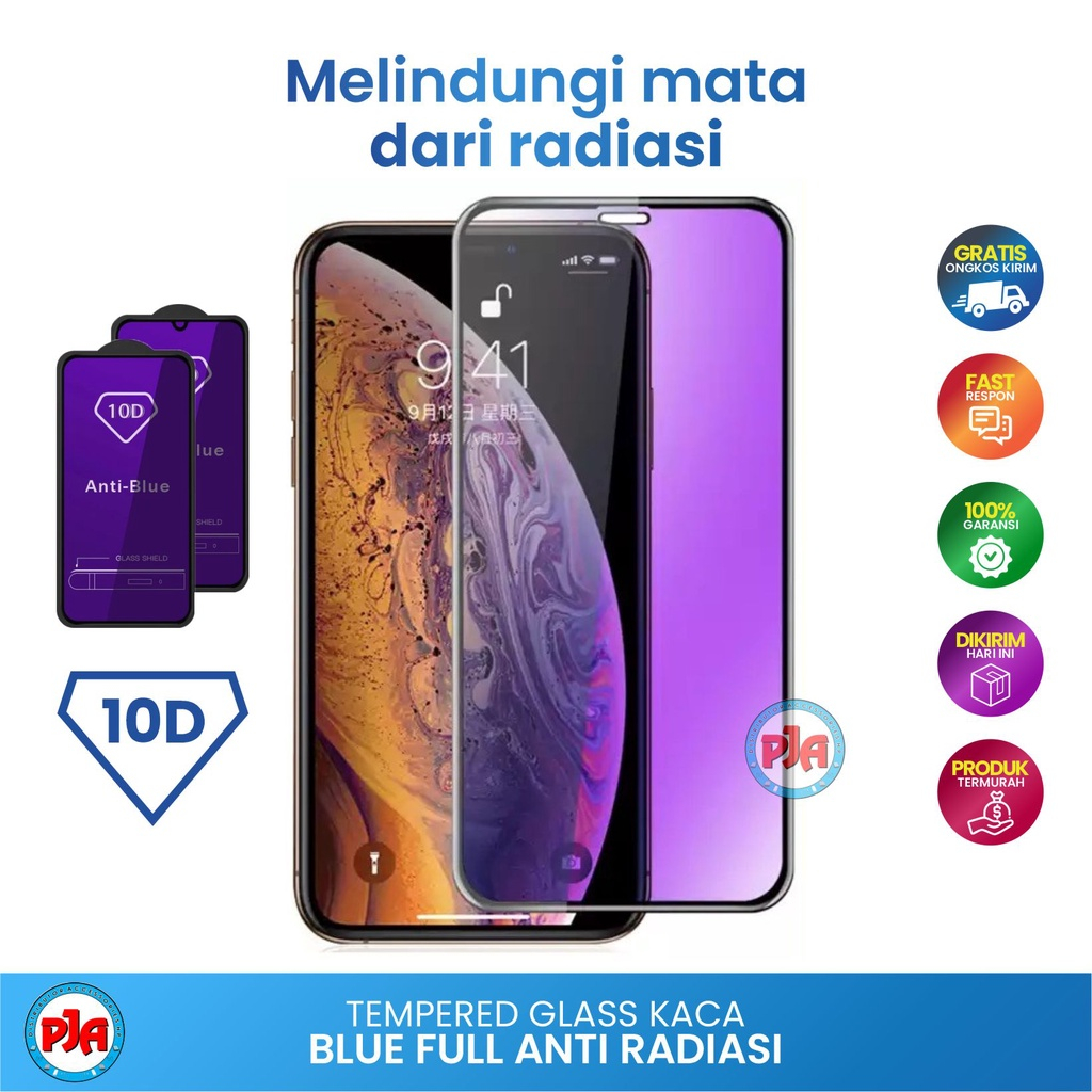 Tempered Glass Anti Gores TG Anti Radiasi Blue Light Full Screen REALME C1 C2 C3 C11 C12 C15 C17 C20 C20A C21 C21Y C25 C25S C25Y C29 C30 C30A C30S C31 C33 C35 C55