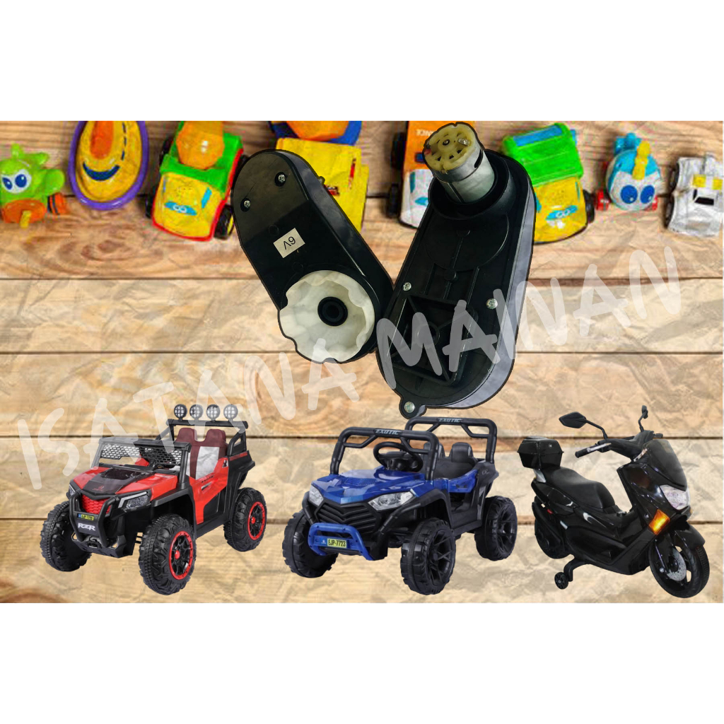 Dinamo / Gear Mobil Aki Baterai Remote