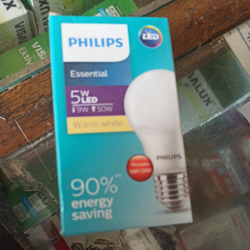 lampu philips 5 watt KUNING