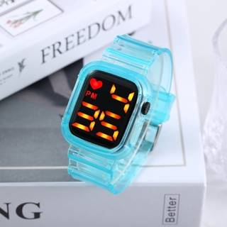 Jam Tangan Fashion Wanita/Pria Touch Watch Digital Transparan LW-16