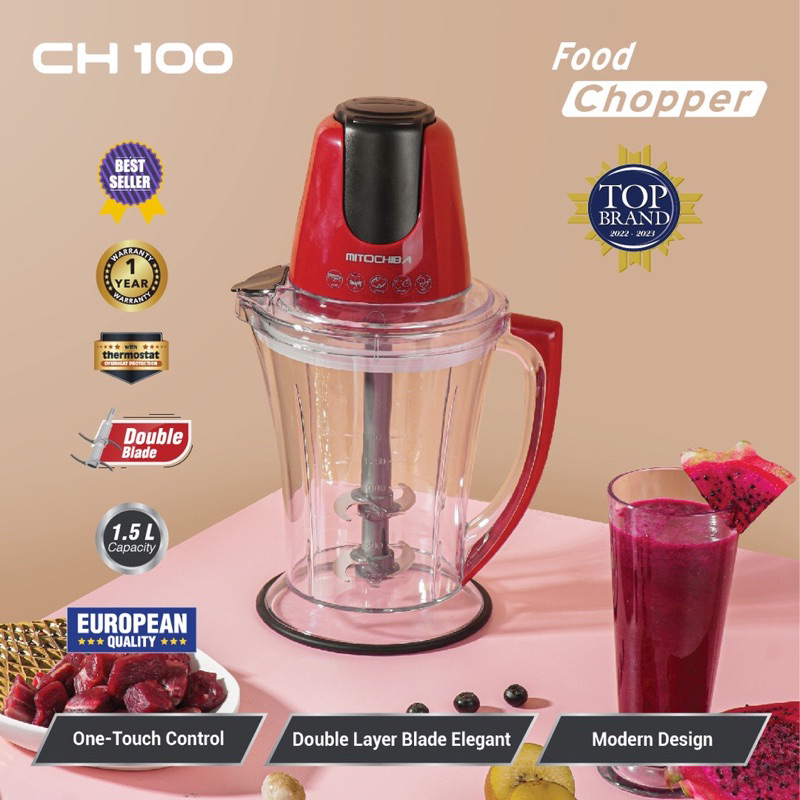 Mito - Blender Mito CH 100 - Food Processor Mito CH100 - Chopper Mito