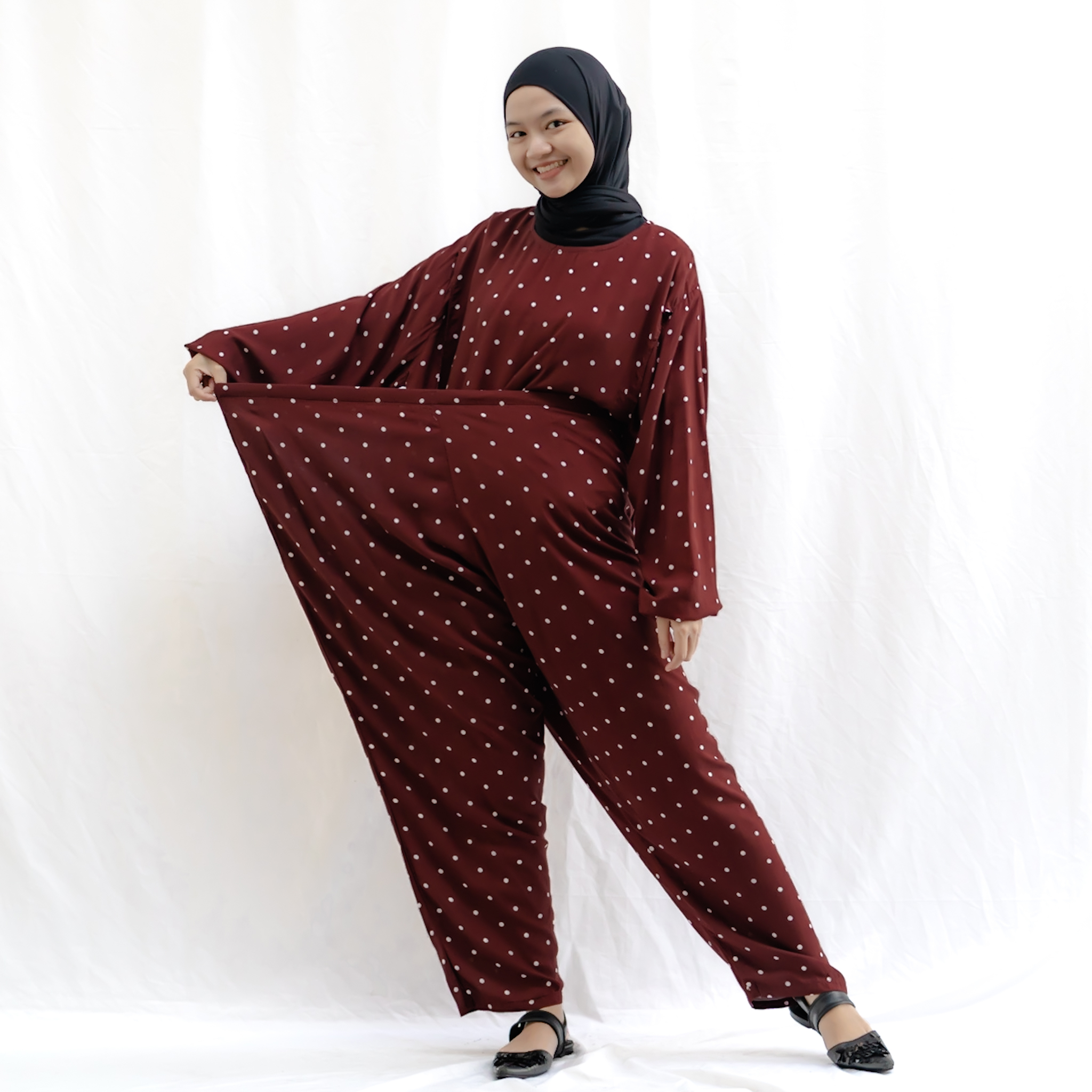 Bajuboo Alika - One set Busui &amp; Bumil Friendly Rayon