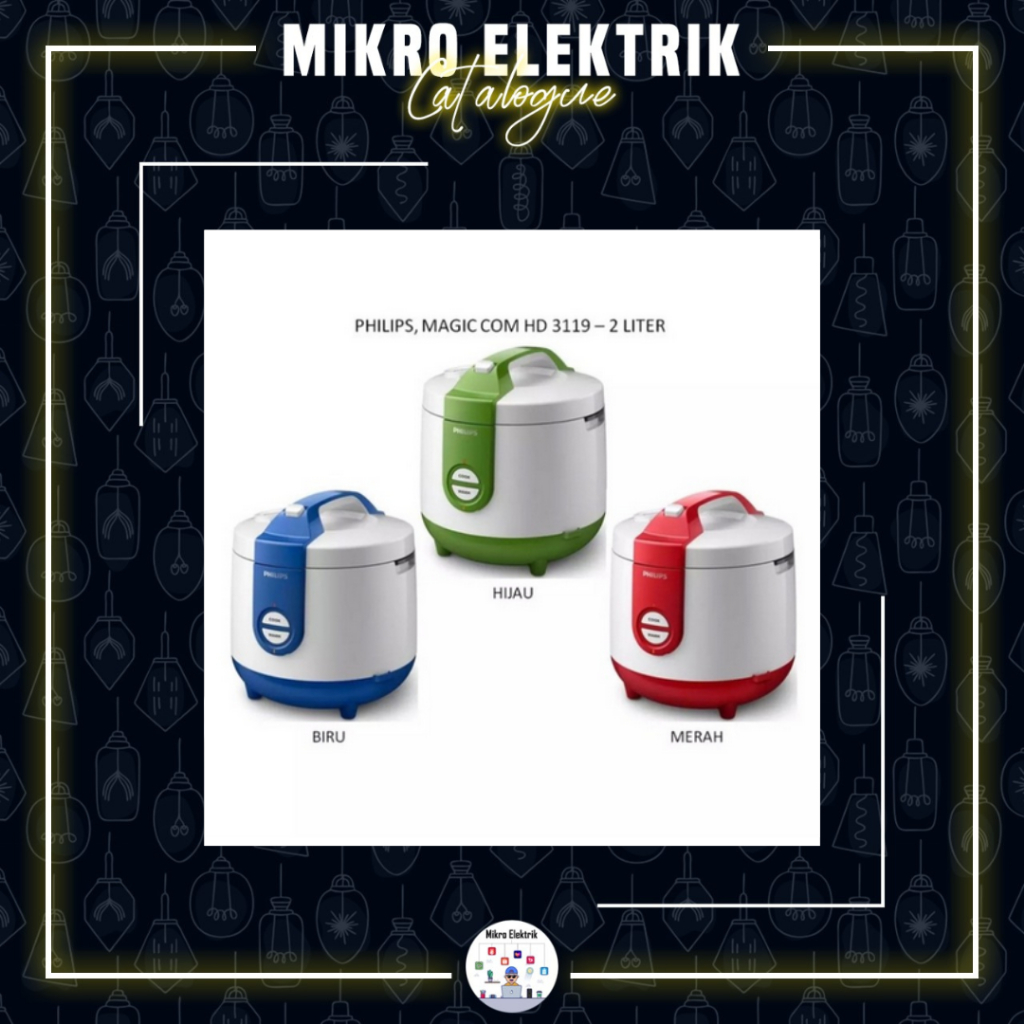 MAGIC COM / RICE COOKER PHILIPS HD3119