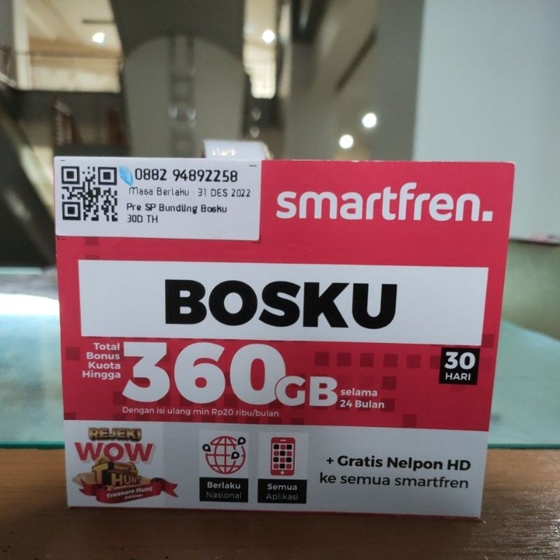 Kartu Perdana Smartfren SIM Card