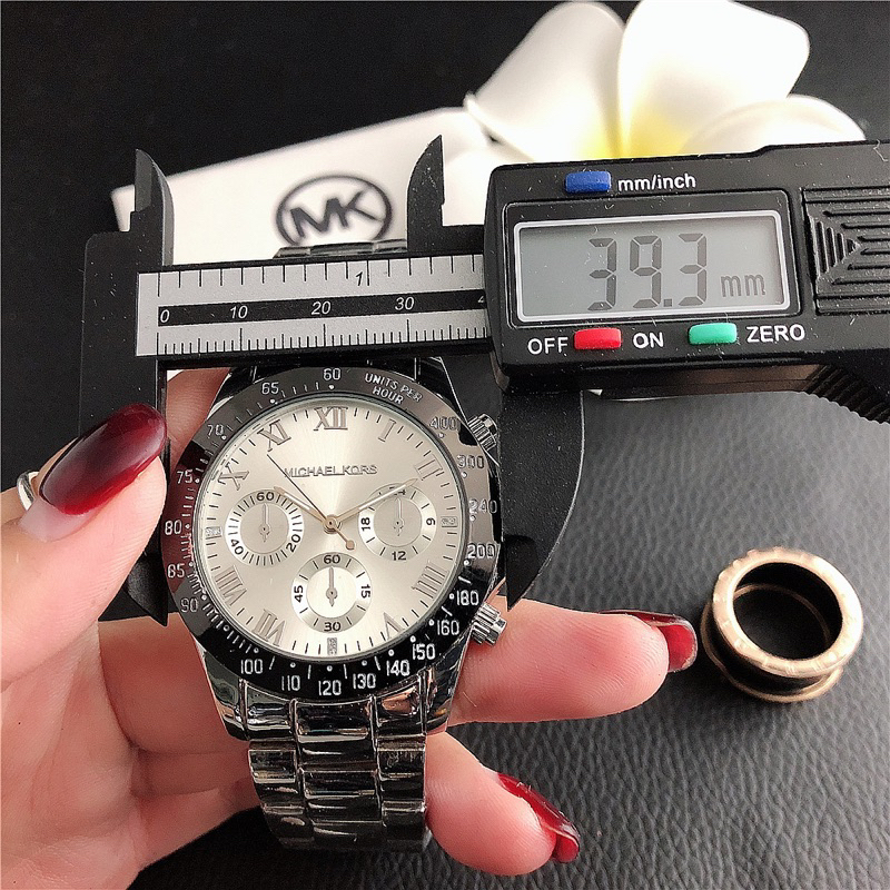 JAM TANGAN MK MICHAEL KORS / MK MICHAEL KORS WATCH QUARTZ FULLSET BOX + PAPERBAG