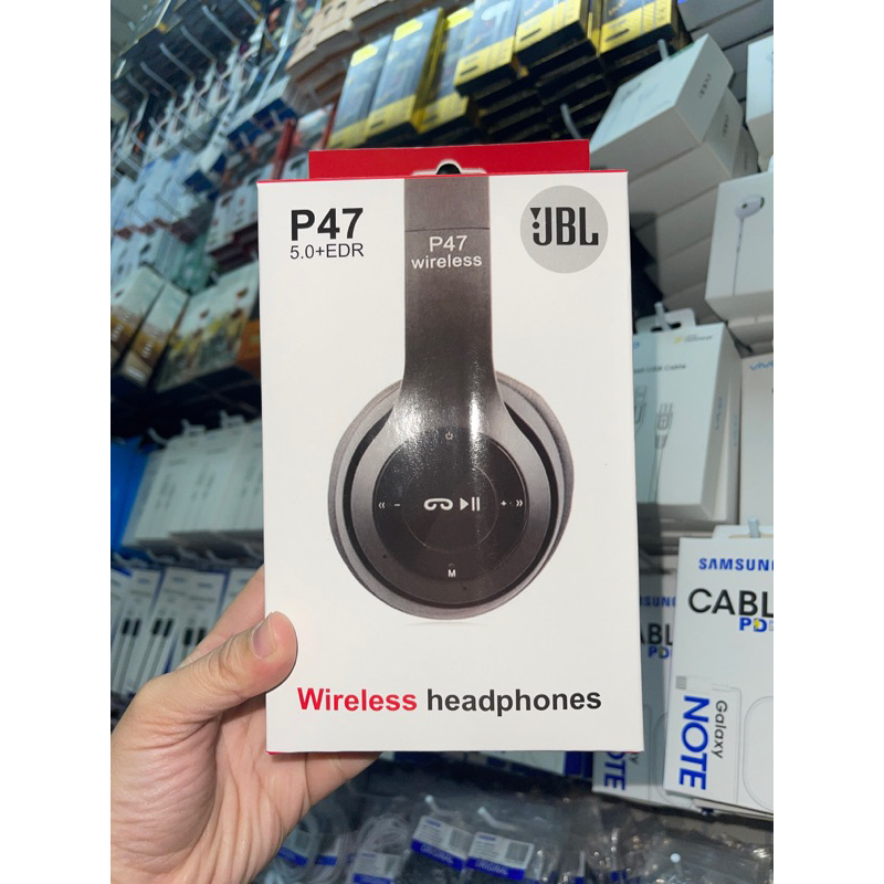 HEADPHONE Bluetooth Gaming Headset Wireless Pro Bass P47 headset Bluetooth p47 headset bluetooth