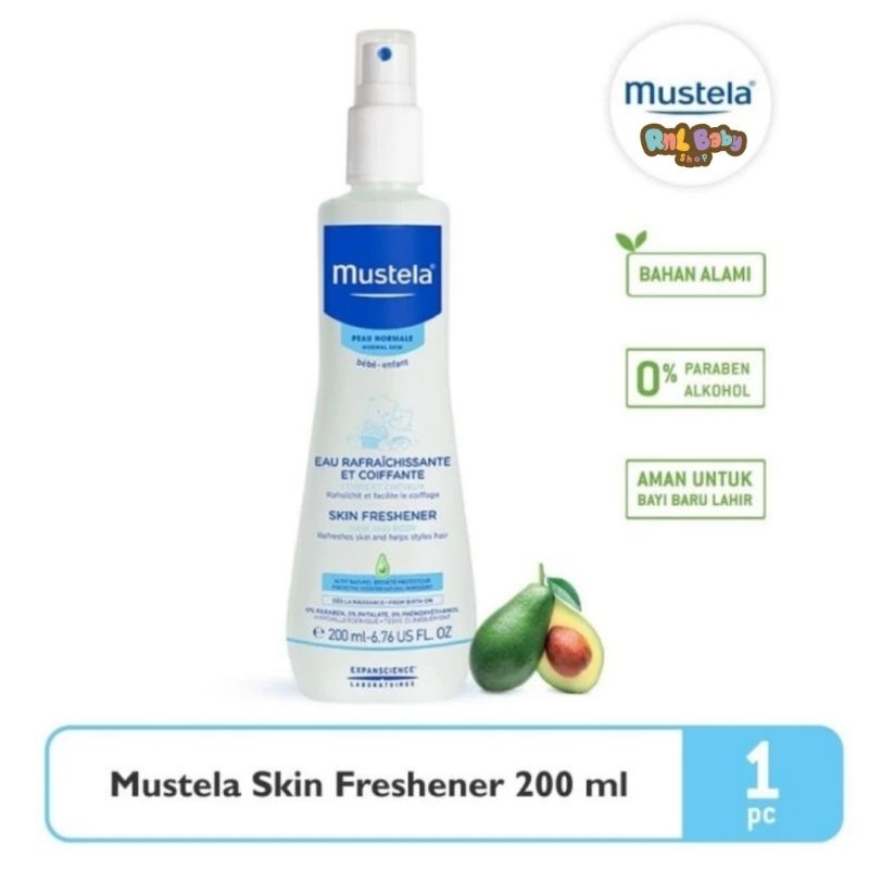 Mustela Hair Styler &amp; Skin Freshener 200 ml - Spray Rambut &amp; Pewangi Bayi
