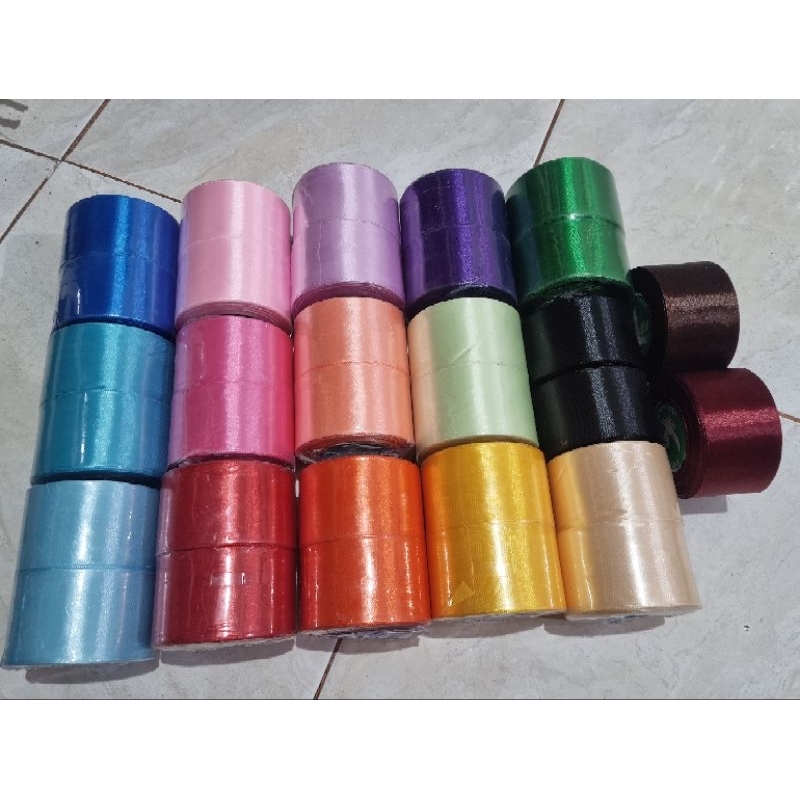 [1 ROLL] PITA SATIN 2 INCH atau 5 cm