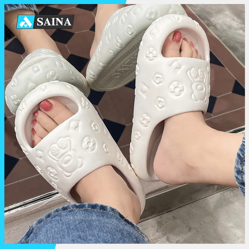 Sandal Wanita Terbaru Kekinian Sendal Jelly Wanita Import 2023 Sepatu Sandal Perempuan Karet Murah Sandal Selop Rumah EVA Solnya Empuk Elastis