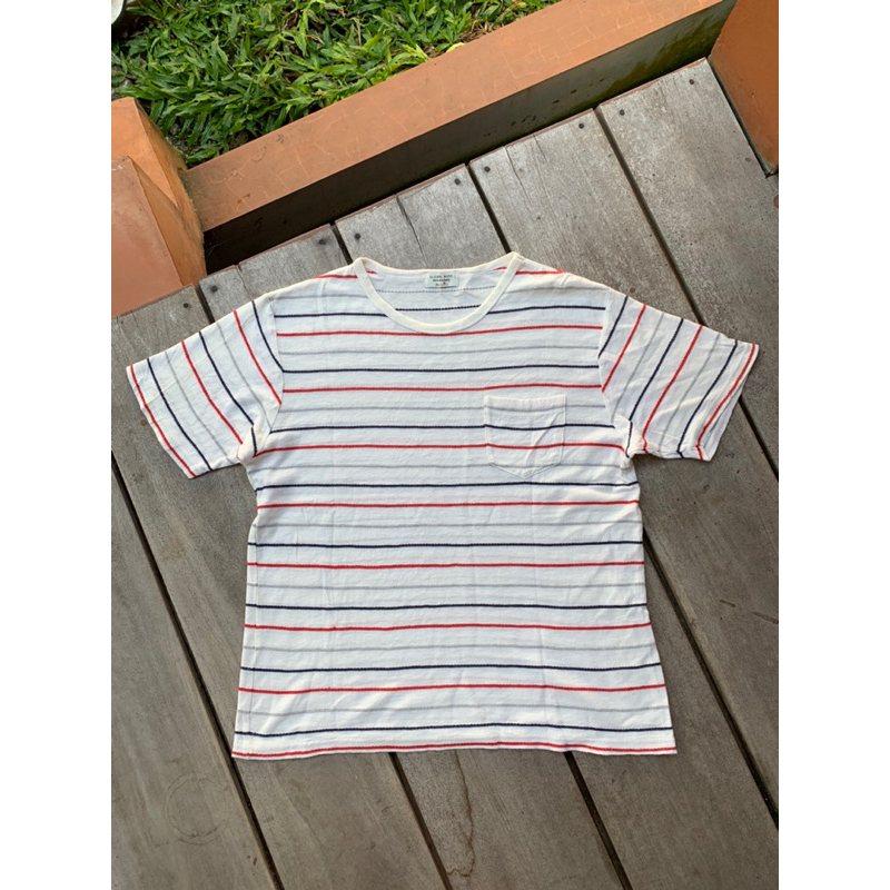 Pocket tee stripe Global Work Size M