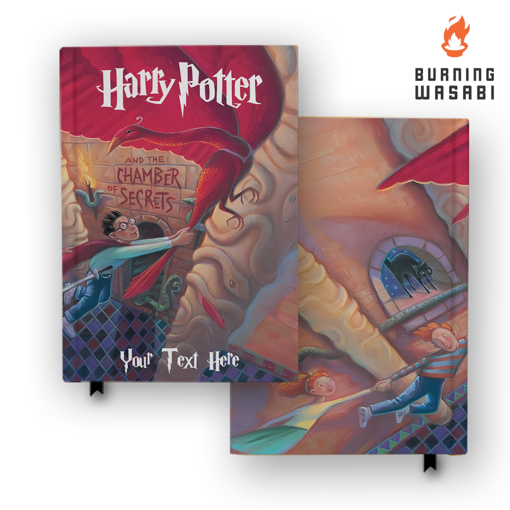 

Notebook Buku Harry Potter And Chamber Of Secret Hardcover Agenda Custom Nama DIary Jurnal Agenda