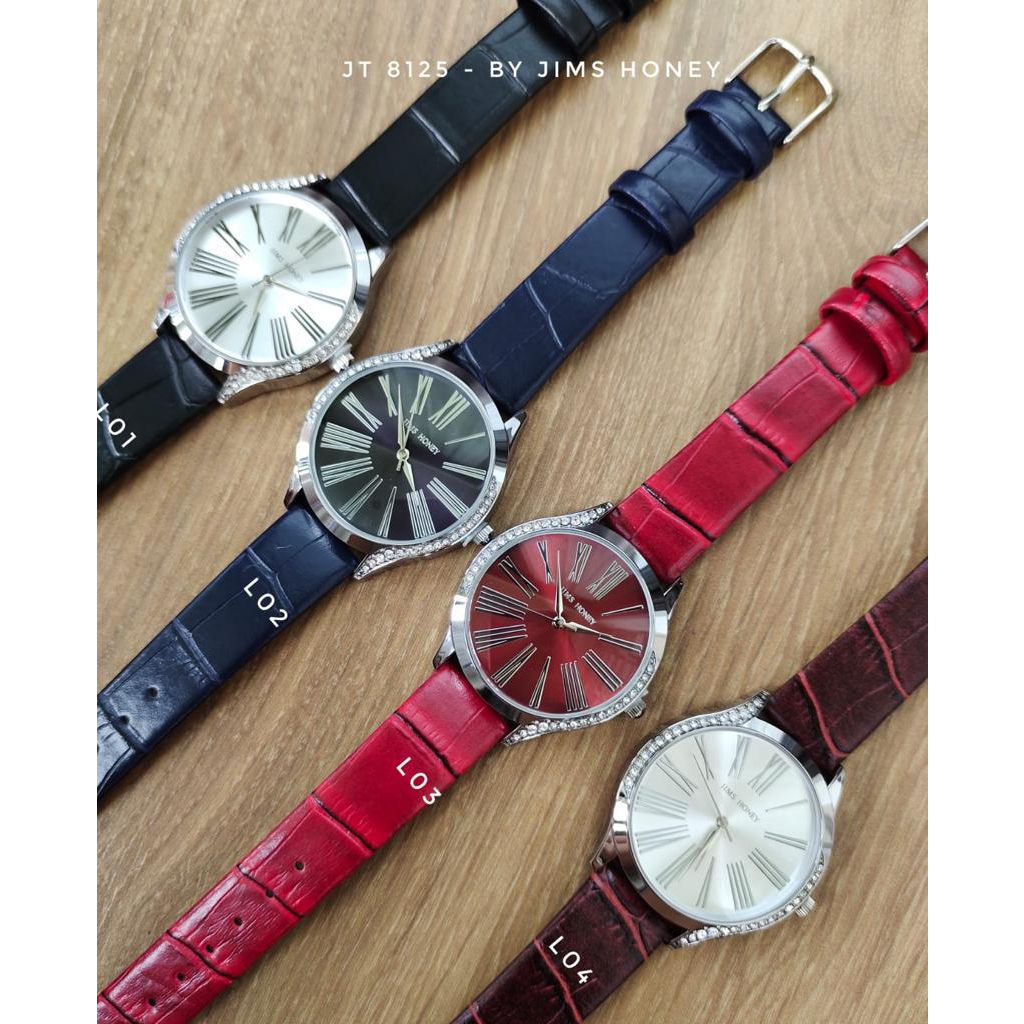 JT 8125 PLUS JAM TANGAN JIMSHONEY MURAH ORI JIMS HONEY JAM TANGAN JIMS HONEY WANITA ORIGINAL BRANDED