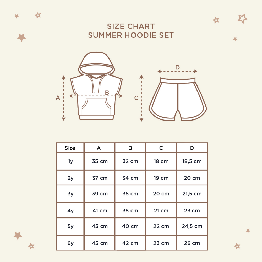 Little Palmerhaus - Summer Hoodie Set / Setelan Hoodie Anak