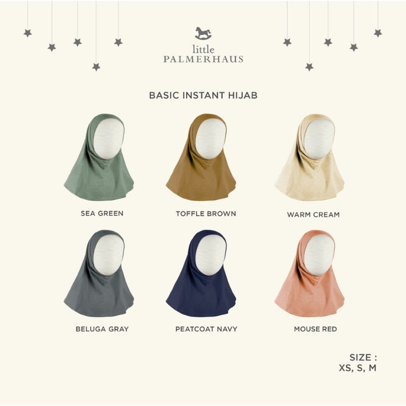 Little Palmerhaus Basic Instant Hijab Bayi