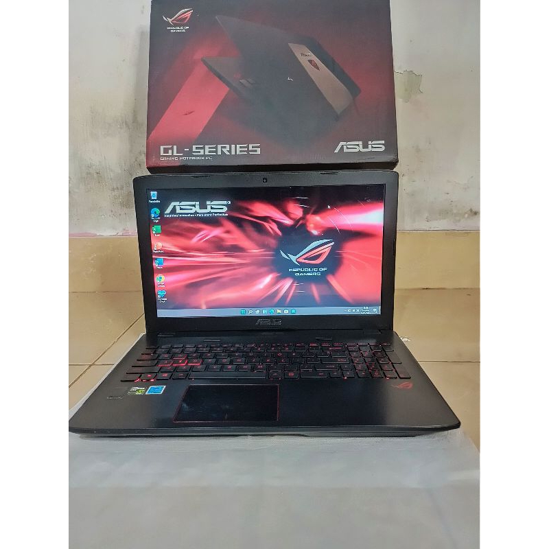 Laptop Gaming Asus ROG GL552JX Core i7 GeForce GTX 950M 4GB GDDR5 RAM 16GB DDR3L SSD M2 256GB HDD 1T