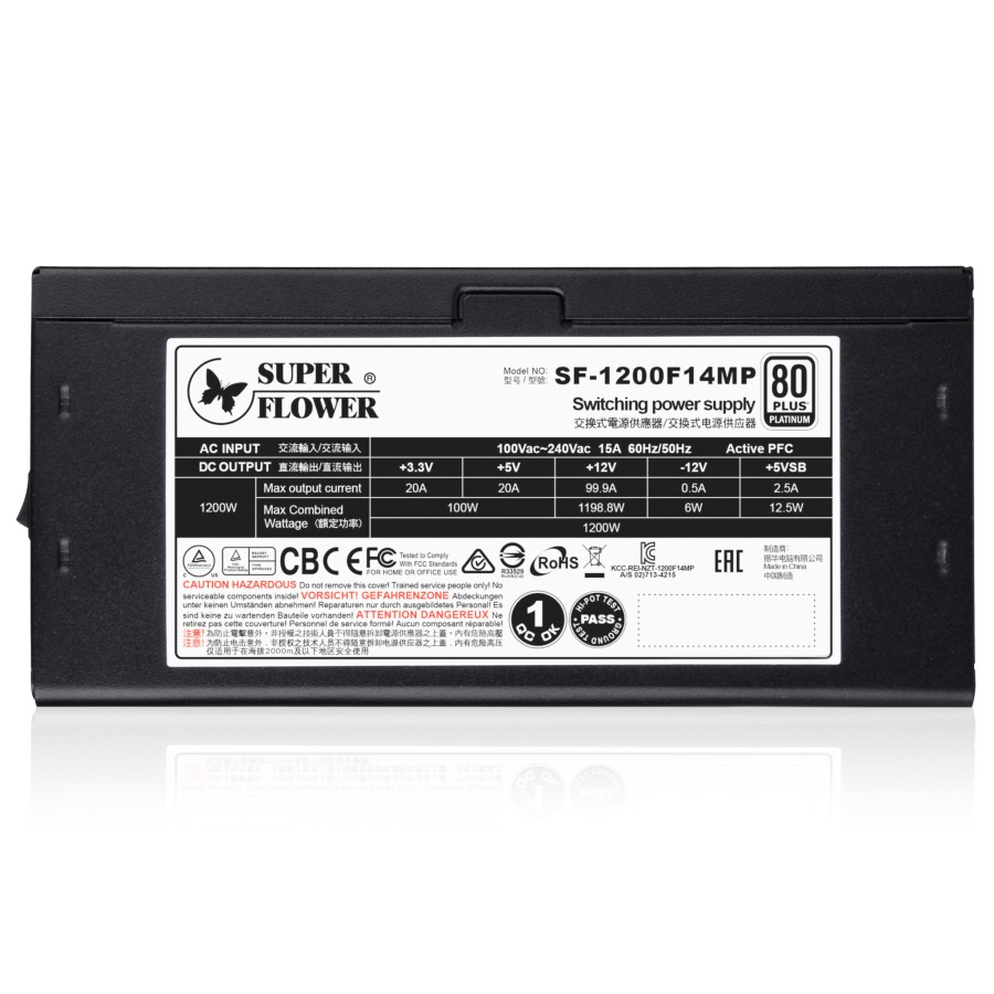 Super Flower Leadex Platinum SE 1200W SF-1200F14MP Modular PCIe 5.0