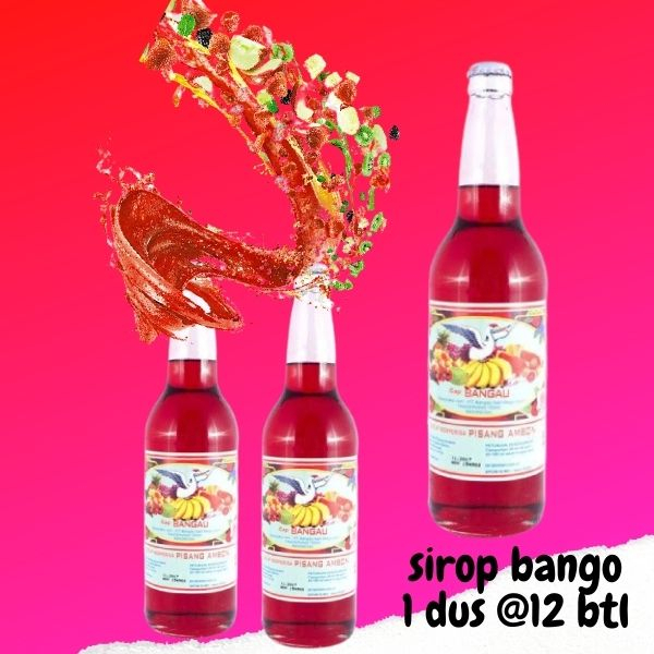

BANGAU SIRUP RASA PISANG AMBON [ 1 dus @ 12 btl ]