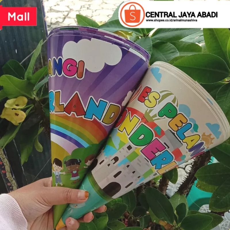 

100 LEMBAR KERTAS ES SALJU VIRAL | BUNGKUS KERTAS ES PELANGI PRODUK TERBARU | KEMASAN ES KAKIGORI BAHAN IVORY PUTIH HIGH QUALITY | CONTONG ES SERUT | ARINA SHIVA GROUP 56
