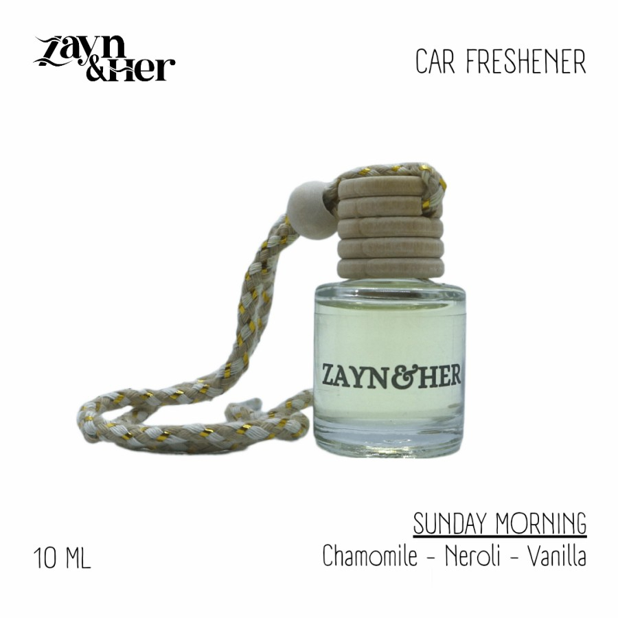 ZAYN &amp; HER Car Freshener | Pengharum Mobil 10 ML - Sunday Morning