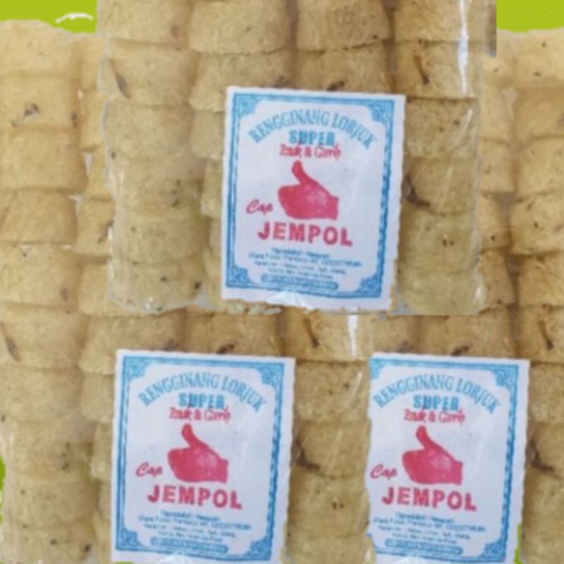 Rengginang Lorjuk Cap Jempol Asli Prenduan (Besar) Rengginang Lorjuk Khas Madura