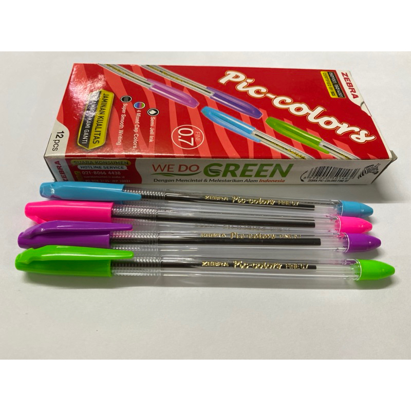 

pulpen ZEBRA pic-colors