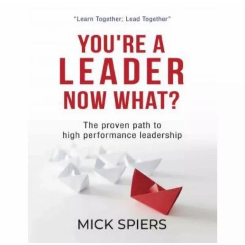 buku you're a leader now what