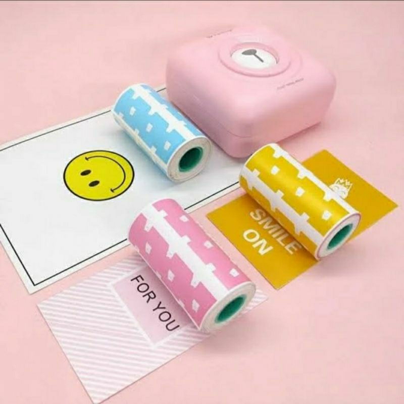 

Label Color Stickee Thermal Peripage BEAR