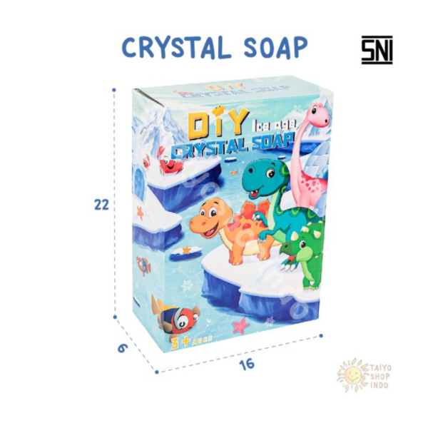 

Dino Eksperimen Dino Dijual Mainan Science Berkualitas Soap Anak DIY Crystal - Sains Sabun
